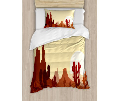 Arid Country Eco Sunset Duvet Cover Set