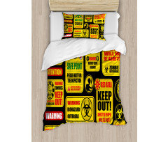 Apocalypse Signs Duvet Cover Set