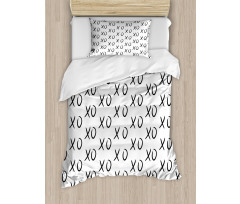 Affection Expression Kisses Duvet Cover Set