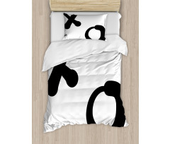 Simplistic Pattern Duvet Cover Set