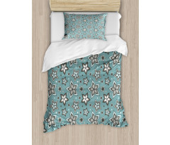 Botany Motif Bouquet Duvet Cover Set