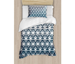 Retro Ombre Curves Duvet Cover Set