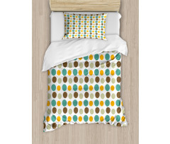 Colorful Abstract Dots Duvet Cover Set