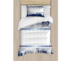 Yule Winter Border Duvet Cover Set