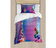 Party Celebration Box Duvet Cover Set