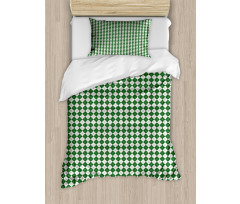 Retro Argyle Duvet Cover Set