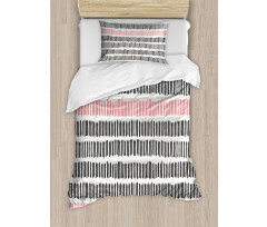 Retro Lines Hipster Duvet Cover Set