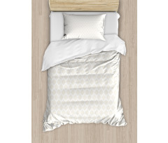 Delicate Classical Rows Duvet Cover Set