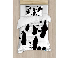 Baby Pandas Duvet Cover Set