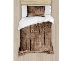 Heart on Wood Duvet Cover Set