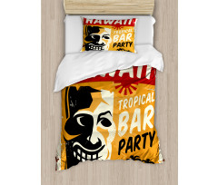 Tropic Bar Party Duvet Cover Set