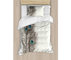 Feathers of Exotic Bird Duvet Cover Set