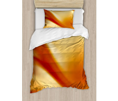 Wavy Color Curves Duvet Cover Set