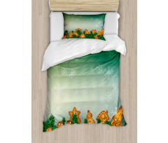 Xmas Cookies Duvet Cover Set