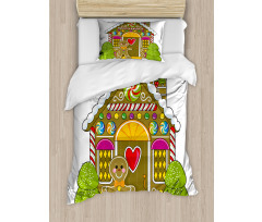 Candy House Duvet Cover Set