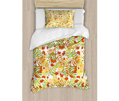 Rural Plants Wilderness Duvet Cover Set