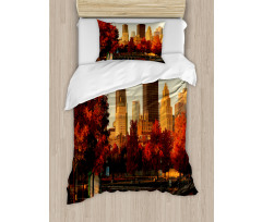 Old Port Montreal Morning Duvet Cover Set