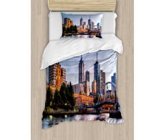 Morning Australia River Duvet Cover Set