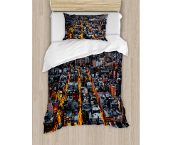 Avenues to Midtown NYC Duvet Cover Set