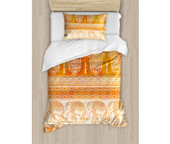 Traditional Ornate Border Duvet Cover Set