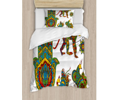 Mehndi Style Duvet Cover Set