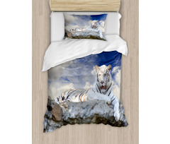 Bengal Feline Hunting Duvet Cover Set