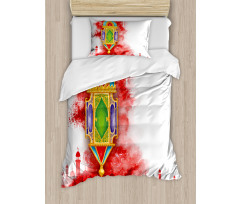 Lively Colors Ancient Times Duvet Cover Set