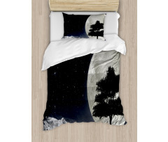 Giant Moon Tree Duvet Cover Set