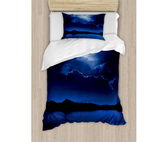 Fantasy Moon Calm Water Duvet Cover Set