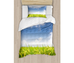 Paddy Rice Field Duvet Cover Set