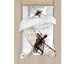 Old Engine Duvet Cover Set