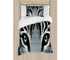 Tiger Sharp Eyes Wildlife Duvet Cover Set