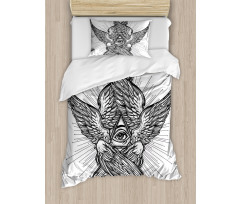 Providence Vintage Angel Duvet Cover Set