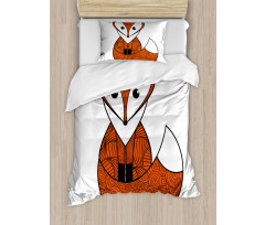 Cartoon Spiral Patterns Duvet Cover Set