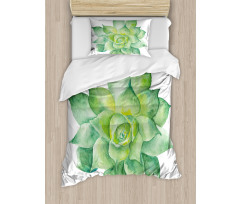 Botanical Gardening Theme Duvet Cover Set