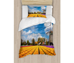 Rustic Holland Houses Duvet Cover Set