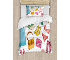 Girlish Items Duvet Cover Set