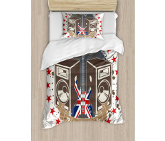 King Rock Duvet Cover Set