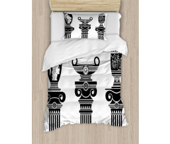 Hellenic Vase Design Duvet Cover Set