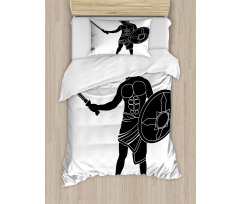 Greek Hero Duvet Cover Set