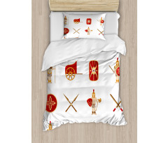 Warriors Set Duvet Cover Set