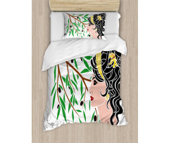 Aphrodite Profile Duvet Cover Set