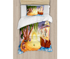 Exotic Sea Island Duvet Cover Set