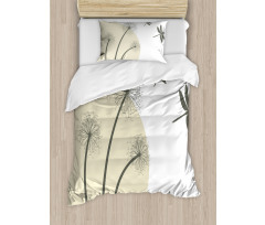 Dandelions Spring Art Duvet Cover Set