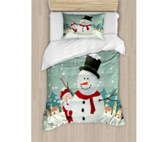 Xmas Winter Theme Duvet Cover Set