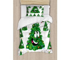 Xmas Cartoon Funny Duvet Cover Set