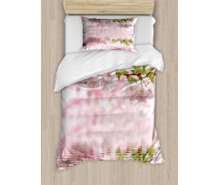 Tender Floral Branch Water Duvet Cover Set