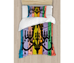 Vertical Wooden Planks Duvet Cover Set