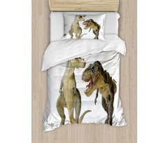 T-Rex Pair Predators Duvet Cover Set