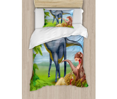 Various Animals Jungle Duvet Cover Set